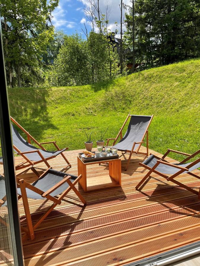 Apartament Zakopane Willa Hrube Parter Z Tarasem I Kominkiem Kültér fotó